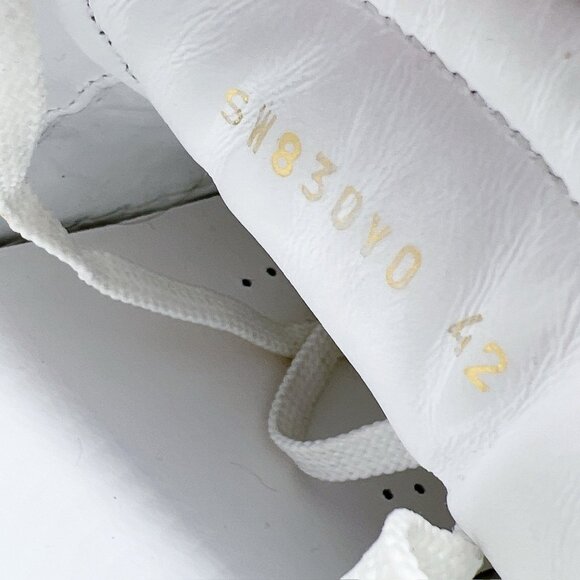 VALENTINO GARAVANI Rockstud Untitled Leopard Sneaker Men White Leather EU42 US 9 - Picture 12 of 15